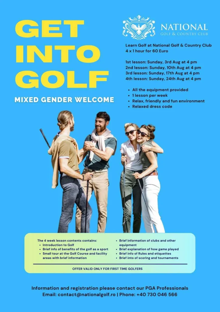 Get into golf - mixed genre - march 2025